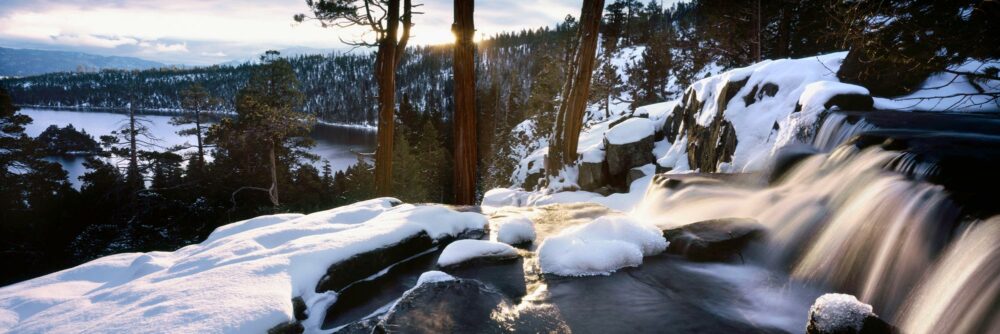 Eagle falls lake tho waterfall