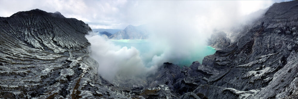 Indonesia volcano