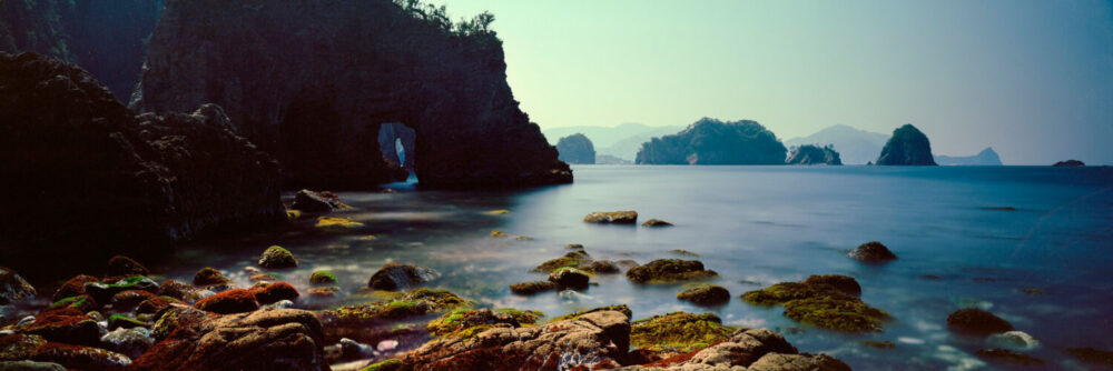 Rocky coast of the Izu peninsula Japan