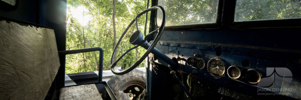 Rusting historic truck