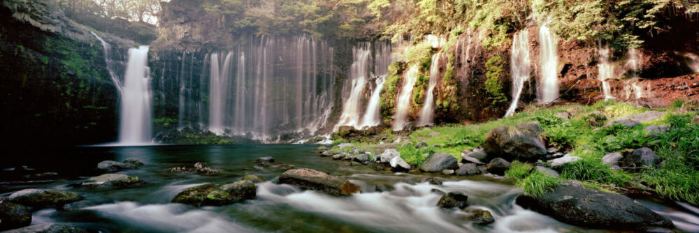 Shiraito Fallsl in Fujinomiya japan