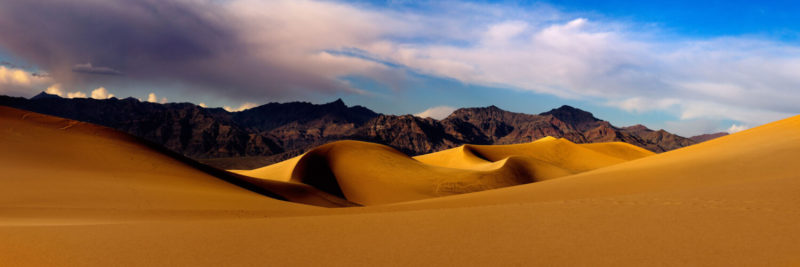 Sand Dunes of Death Valley National Park in California