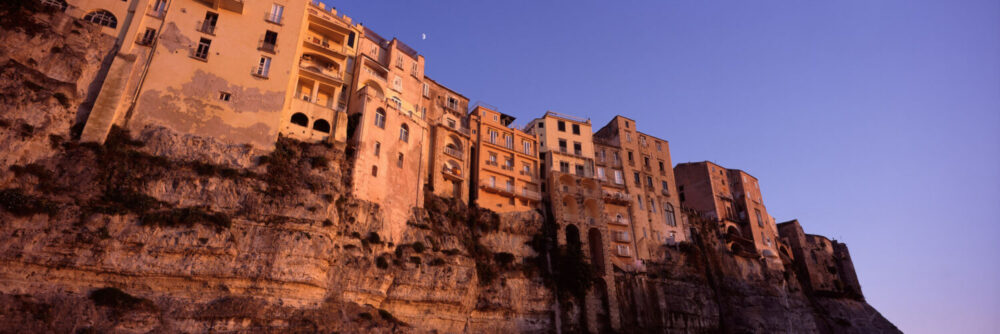 Coastal houses of tropes italy