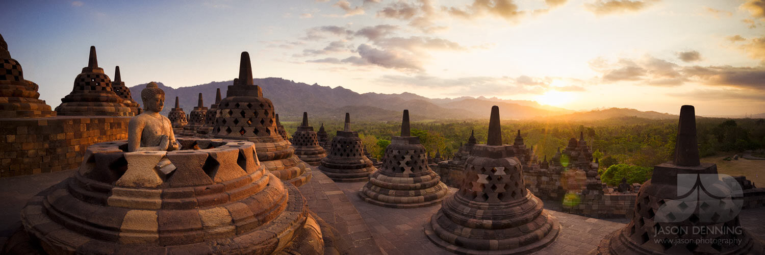  Borobudur  Temple  Sunset  Yogyakarta Jason Denning 