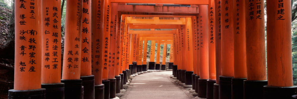 Red Shrines in Kyoto