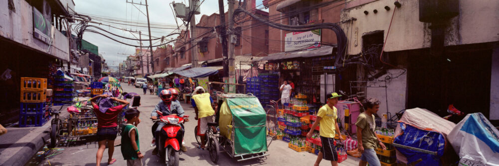 Local street in Manila Philippines