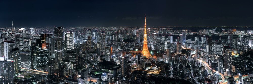 Rappongi hills Tokyo view