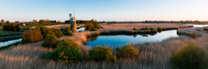 How Hill mill in the Norfolk Broads national park