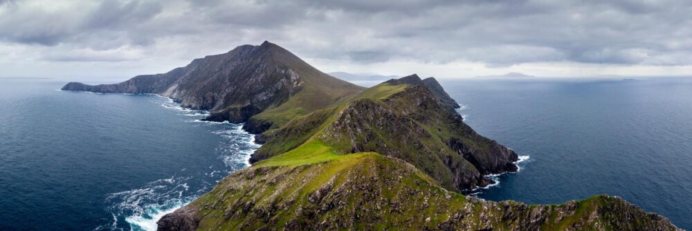 Areial print of chill island in Ireland