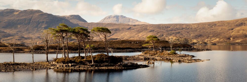 Scottish loch islands