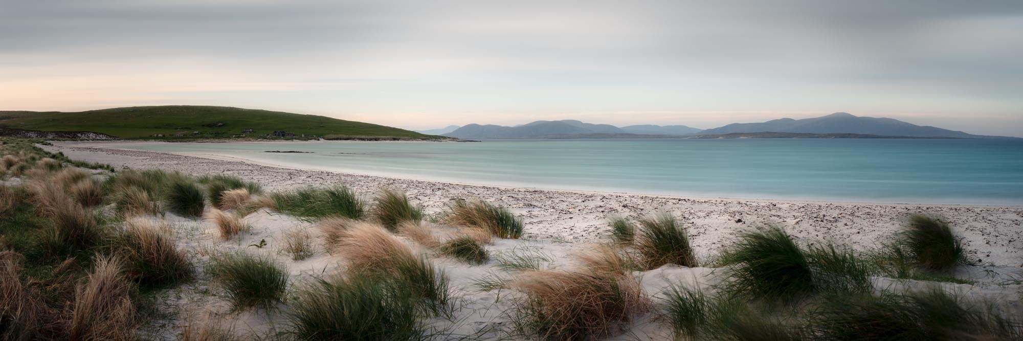 windswept beach in the outer Hebrides