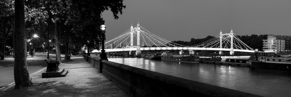 thames Albert bridge photography print